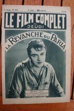 1926 Hughes Chelton La Revanche Du Paria
