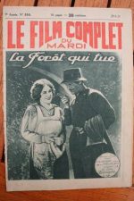 1928 Suzanne Christie Georges Melchior La Foret Qui Tue