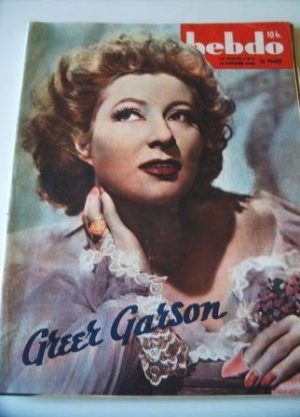 1946 Greer Garson Walter Pidgeon Mrs Miniver