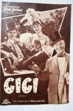 Original Prog Gigi Leslie Caron Maurice Chevalier