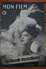 1948 Betty Hutton Incendiary Blonde Paulette Goddard