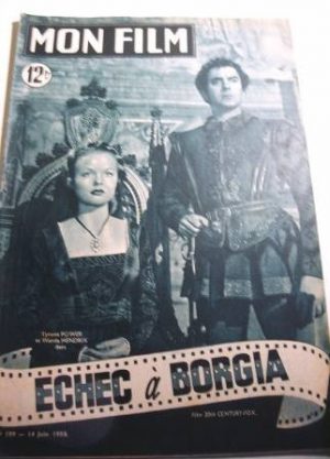 Tyrone Power Wanda Hendrix Orson Welles Marina Berti