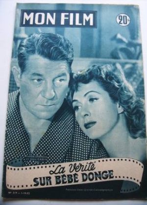 1952 Jean Gabin Danielle Darrieux Yvonne De Carlo