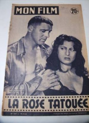 56 Burt Lancaster Anna Magnani Marisa Pavan Ruth Roman