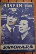 1958 Marlon Brando Miiko Taka Sayonara Arlene Dahl