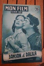 1952 Hedy Lamarr Victor Mature Samson And Delilah