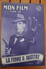 1952 Humphrey Bogart Zero Mostel The Enforcer