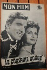 1953 Burt Lancaster Eva Bartok The Crimson Pirate