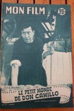 1953 Photo Novel Fernandel Gino Cervi Don Camillo