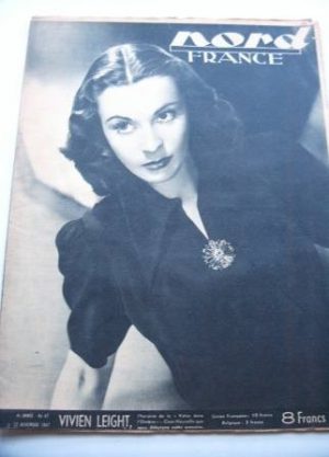 Rare Vintage Magazine 1947 Vivien Leigh