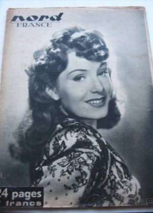 Rare Vintage Magazine 1947 Renee Houston