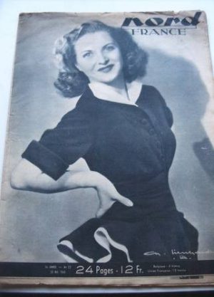 Rare Vintage Magazine 1948 Line Renaud