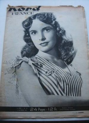 Rare Vintage Magazine 1948 Janet Leigh