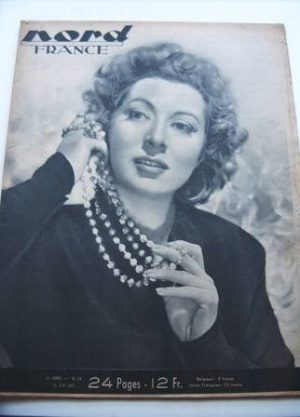 Rare Vintage Magazine 1948 Greer Garson