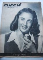 Rare Vintage Magazine 1949 Elizabeth Taylor