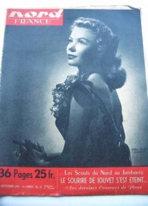 Rare Vintage Magazine 1951 Vera Ellen