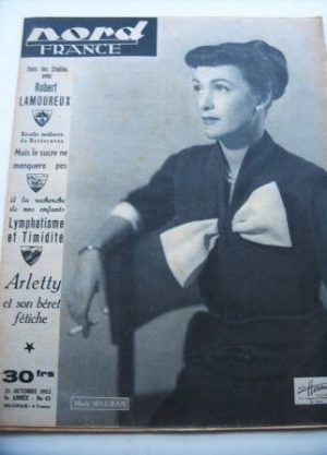 Rare Vintage Magazine 1952 Maria Mauban