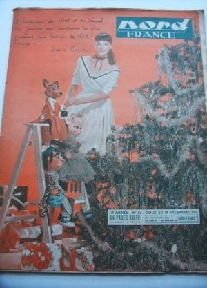 Rare Vintage Magazine 1953 Leslie Caron