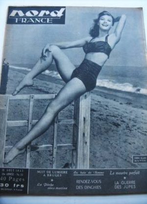Rare Vintage Magazine 1953 Vera Ellen
