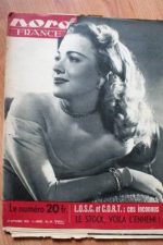 Rare Vintage Magazine 1950 Anne Jeffreys