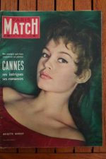 1955 Magazine Brigitte Bardot Susan Hayward Grace Kelly