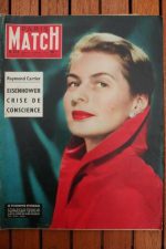 1957 Mag Ingrid Bergman Audrey Hepburn Haroun Tazieff