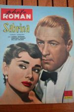 Mag Audrey Hepburn William Holden Bogart Sabrina +200pi
