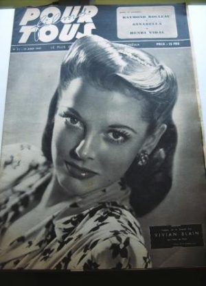1947 Vivian Blaine Christine Miller Georgette Windsor