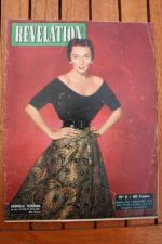 1954 Magazine Ludmilla Tcherina Jean Marais Eva Bartok