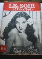 1947 Mag Dorothy Lamour On Cover