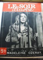 1947 Mag Madeleine Ozeray On Cover