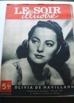 1947 Mag Olivia De Havilland On Cover