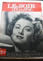 1947 Mag Myrna Loy On Cover