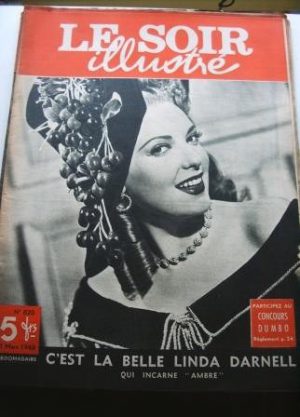 1948 Mag Linda Darnell On Cover