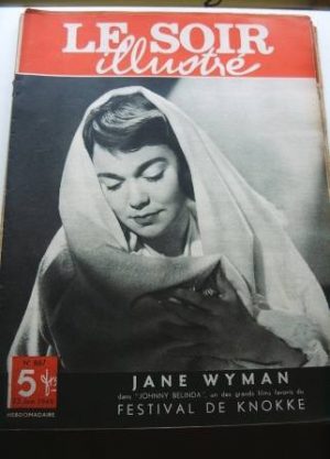 1949 Mag Jane Wyman On Cover