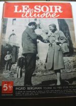 1949 Mag Ingrid Bergman On Cover
