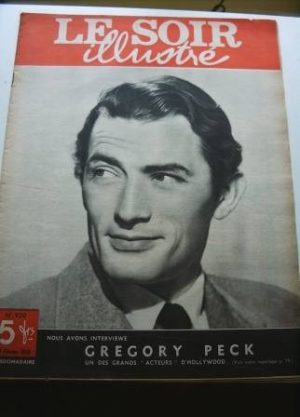 1950 Mag Gregory Peck On Cover