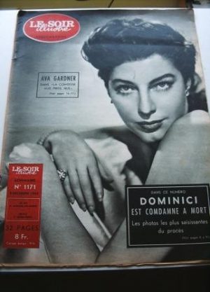 1954 Mag Ava Gardner On Cover