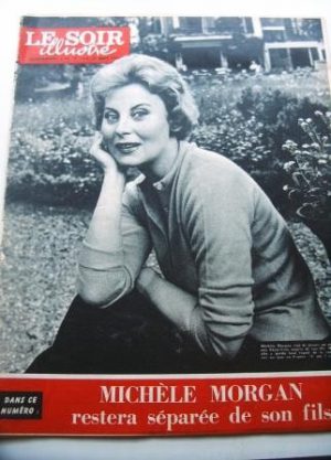 1959 Mag Michele Morgan On Cover