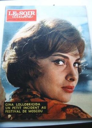 1961 Mag Gina Lollobrigida On Cover