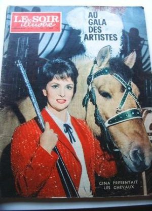 1963 Mag Gina Lollobrigida On Cover