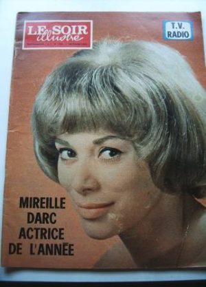 1966 Mag Mireille Darc On Cover