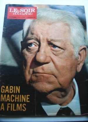 1971 Mag Jean Gabin On Cover