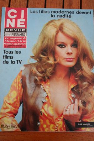 Magazine 1969 Elke Sommer Michael York Letitia Roman Carroll Baker Anthony Quinn