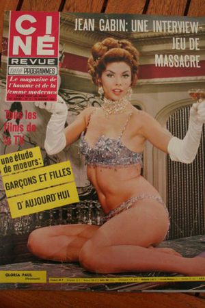 Magazine 69 Gloria Paul Jean Gabin Sondra Locke Elsa Martinelli Barbra Streisand