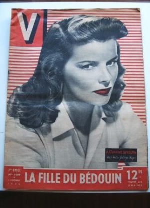Vintage Magazine 1946 Katharine Hepburn