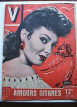 Vintage Magazine 1947 Linda Darnell