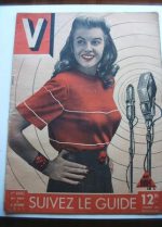 Vintage Magazine 1947 Nancy Saunders