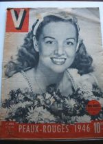 Vintage Magazine 1946 Betty Rhodes