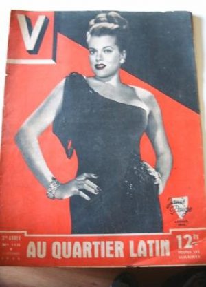 Vintage Magazine 1946 Janis Paige